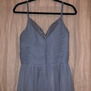 Periwinkle Blue Chiffon bridesmaid/prom dress